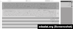 یکی از سندهای فاش شده از هک قوه قضاییه