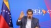 El presidente de Venezuela, Nicolás Maduro, durante su intervención en la reunión extraordinaria de la CELAC. 