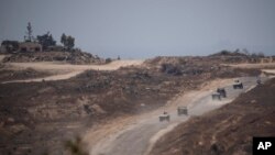 Solda Izrayelyen deplase tou pre fwontye Gaza a, 10 Jyen, 2024.