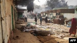 Mapigano yanayoendelea huko Darfur nchini Sudan. April 29, 2023.