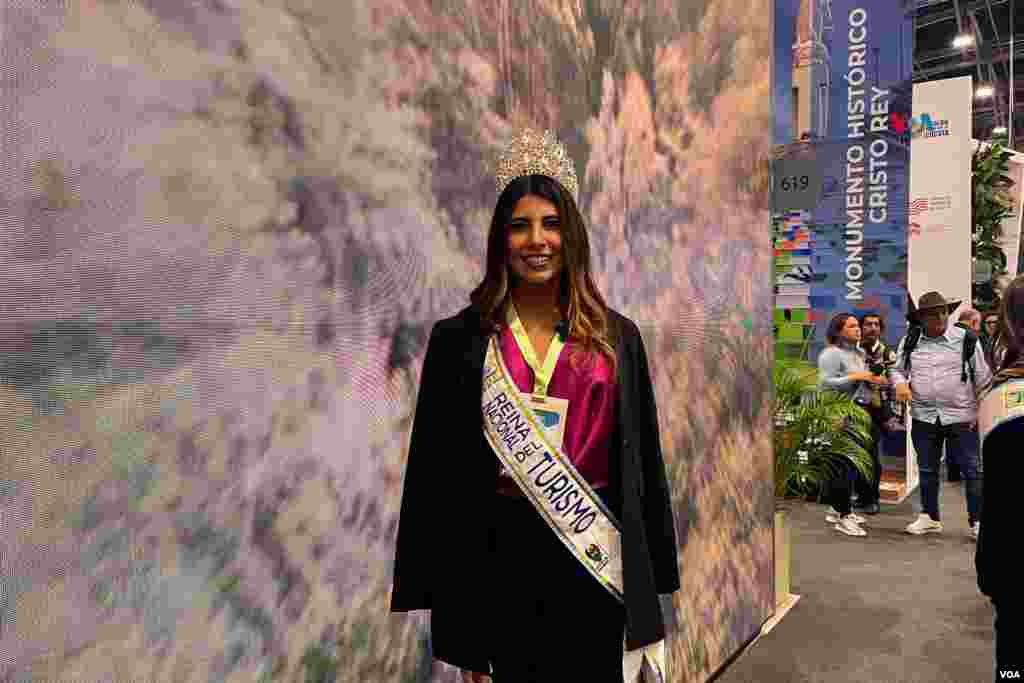 La Reina Nacional del Turismo de Colombia promociona a los visitantes la diversa y fascinante oferta turística de Colombia que el país tiene para mostrar.