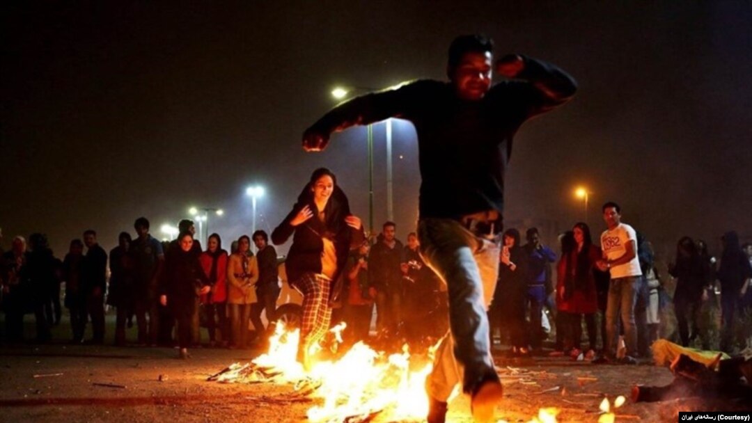 چهارشنبه‌سوری در ایران.