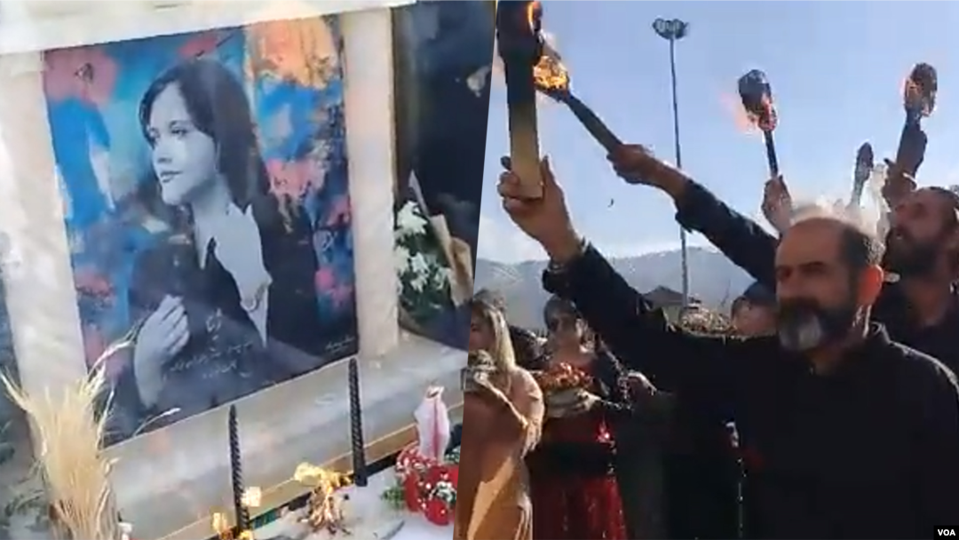 مزار مهسا امینی، نوروز ۱۴۰۲
