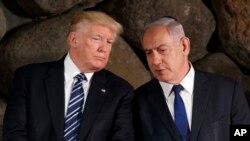 Дональд Трамп и Биньямин Нетаньяху (архивное фото)