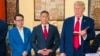Ông Donald Trump ghé thăm nhà hàng Trường Tiền, tại Trung tâm Eden, bang Virginia, 26/8/2024.