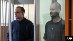 Antigo fuzileiro naval Paul Whelan e jornalista Evan Gershkovich