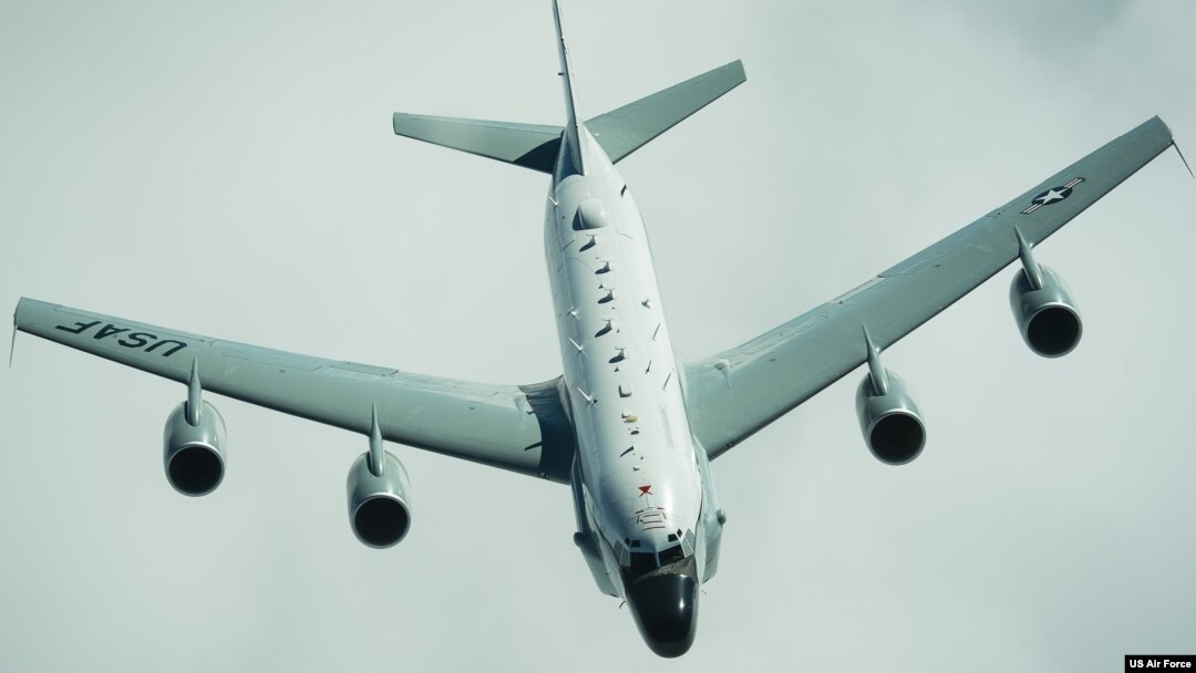 미 공군의 RC-135V ‘리벳조인트’ 정찰기