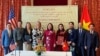 Thứ trưởng chuyên trách Ngoại giao Công chúng Liz Allen của Bộ Ngoại giao Hoa Kỳ và Phó Chủ tịch nước Việt Nam Võ Thị Ánh Xuân, tại Washington DC, ngày 13/3/2024. Photo X Liz Allen.