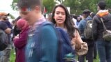 Salat Jumat Pro Palestina di Washington DC