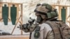 Coalition service members conduct a close-quarters live-fire exercise at al-Asad Air Base, Iraq, Oct. 30, 2023. 
