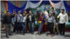 Decenas de nicaragüenses celebraron desde el exilio la tradicional "Gritería" en honor a la virgen Concepción de María. Foto: Houston Castillo, VOA