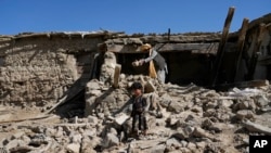 Provinsi Paktika di Afghanistan kembali dilanda gempa setelah gempa yang melanda bulan lalu (foto: dok). 