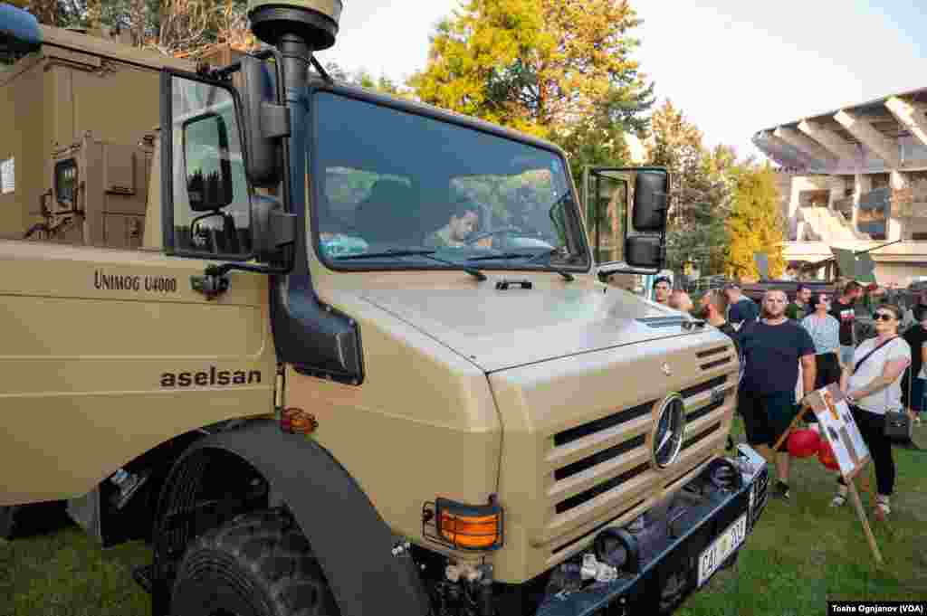 Exhibition of Macedonian army for the 30th anniversary