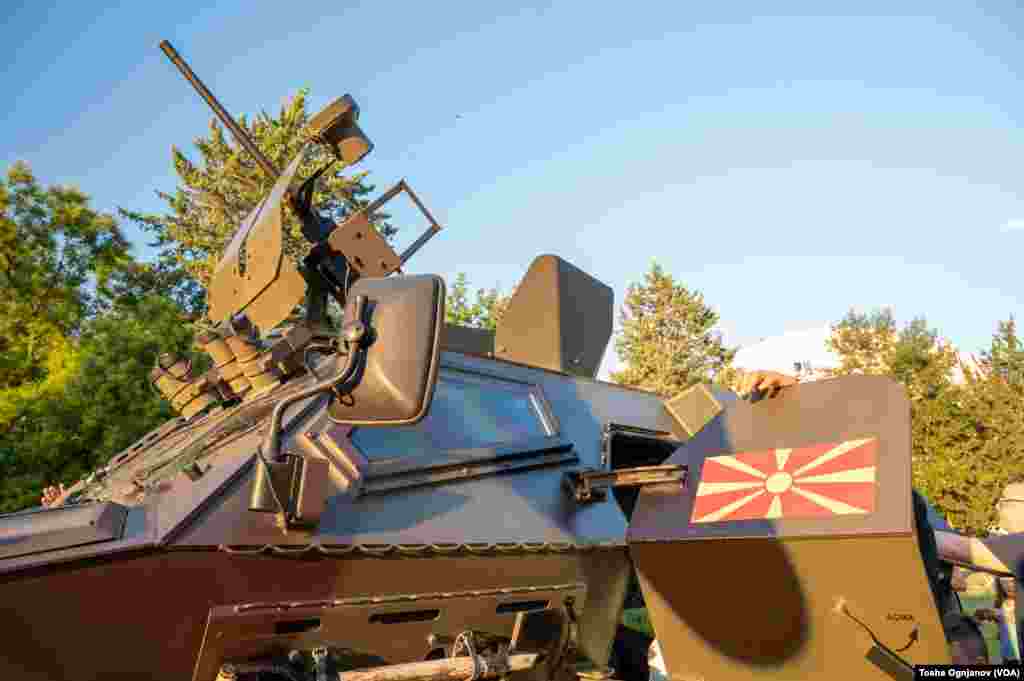 Exhibition of Macedonian army for the 30th anniversary