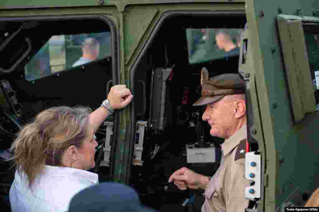 Exhibition of Macedonian army for the 30th anniversary