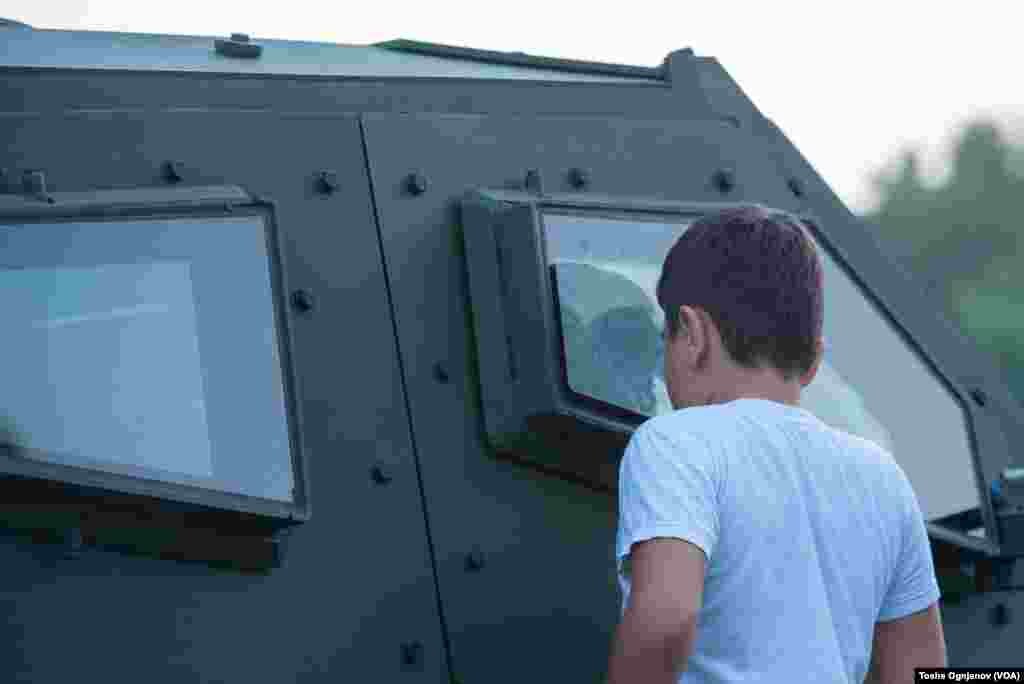 Exhibition of Macedonian army for the 30th anniversary