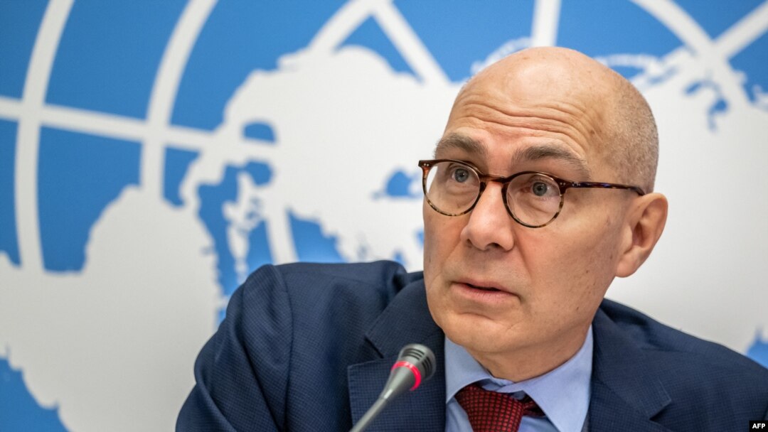 Arhiva - Visoki komesar za ljudska prava Folker Turk govori na konferenciji za novinare u kancelarijama UN u Ženevi, 9. decembra 2022.