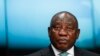 Imagem de arquivo: Presidente da África do Sul Cyril Ramaphosa