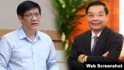 Hai ông Nguyễn Thanh Long và Chu Ngọc Anh đều được cơ quan điều tra xác định đã nhận tiền của công ty Việt Á
