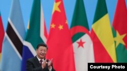 Rais Xi Jinping wa China akihudhuria mkutano wa Africa - China mwaka 2019.Lintao Zhang/Pool via REUTERS
