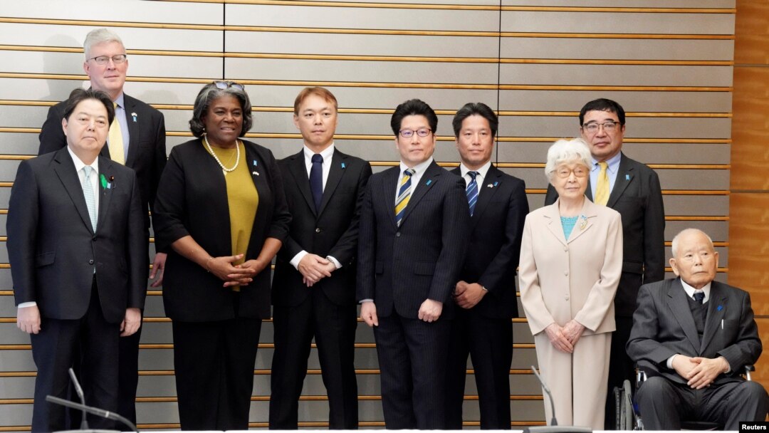 지난 18일 일본을 방문한 린다 토머스-그린필드 유엔 주재 미국 대사가 북한에 의한 일본인 납치 피해자 가족들을 만났다.