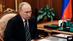 Rais wa Russia, Vladimir Putin.