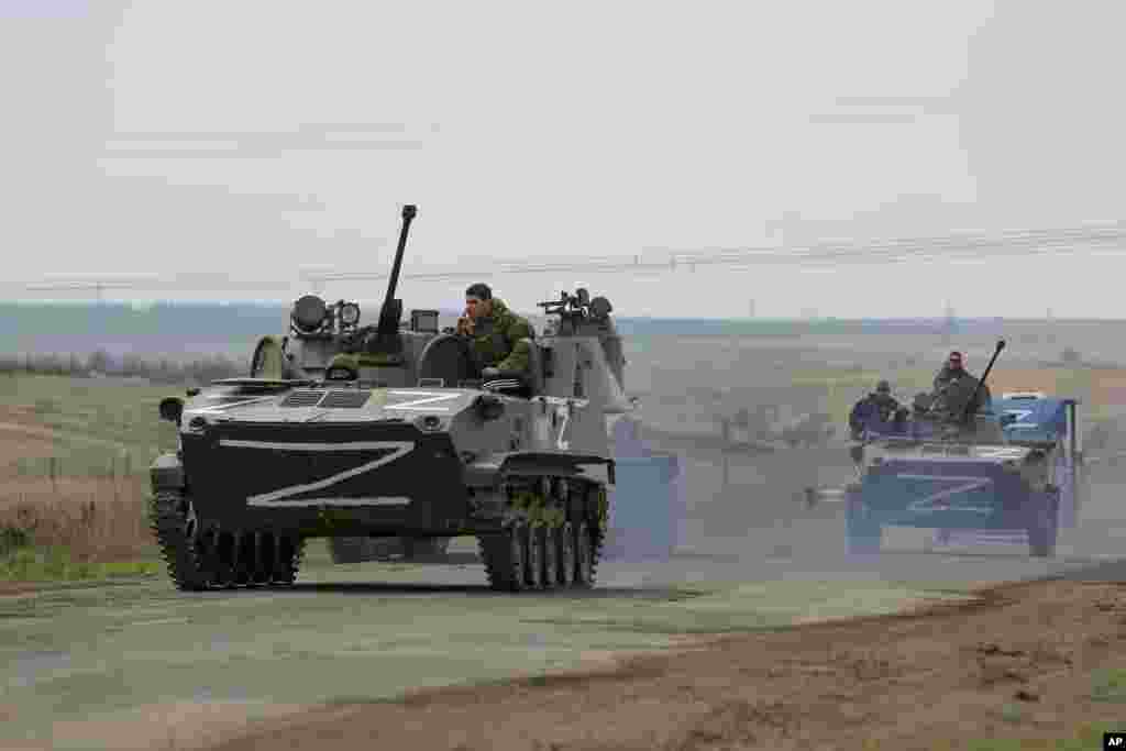 APTOPIX Ukraine Russia