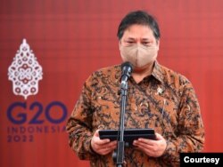 Menko Perekonomian Airlangga Hartarto. (Foto: Biro Setpres)