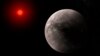ئەم بریتییە لە وێنەیکی هەسارەی دەرەکی TRAPPIST-1 b کە لەلایەن ئاژانسی بۆشایی ئاسمانی ئەوروپاوە کێشراوە. 