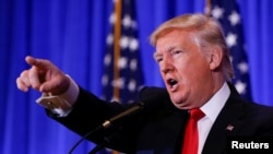 Discurso de Trump contra a imprensa marca o ano