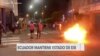 Crece la violencia en paro indefinido en Ecuador 