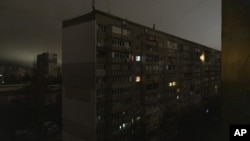 Киев после российского обстрела