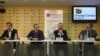 Ivan Đurić, Damjan Jović i Dalibor Jevtić na okruglom stolu o briselskom dijalogu