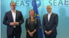 Šefica EU diplomatije Federika Mogerini sa predsednikom Srbije i predsednikom Kosova, Foto: Video grab