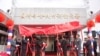 台湾总统蔡英文2021年12月30日出席国防部全民防卫动员署揭牌典礼。（照片提供：台湾国防部）