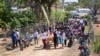 Familias se despiden de los mineros muertos en accidente en Venezuela
