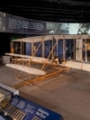 Images of the 1903 Wright Flyer in the “Wright Brothers & The Invention of the Aerial Age” gallery at the Smithsonian Air and Space Museum in Washington, DC, September 7, 2022. (Smithsonian photo by Jim Preston)