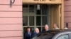U.S. special envoy for North Korea Stephen Biegun leaves a meeting at the Swedish Foreign Ministry in Stockholm, Oct. 4, 2019.
