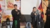 在台藏人及人权团体举行纪念西藏抗暴日晚会（美国之音张永泰拍摄）