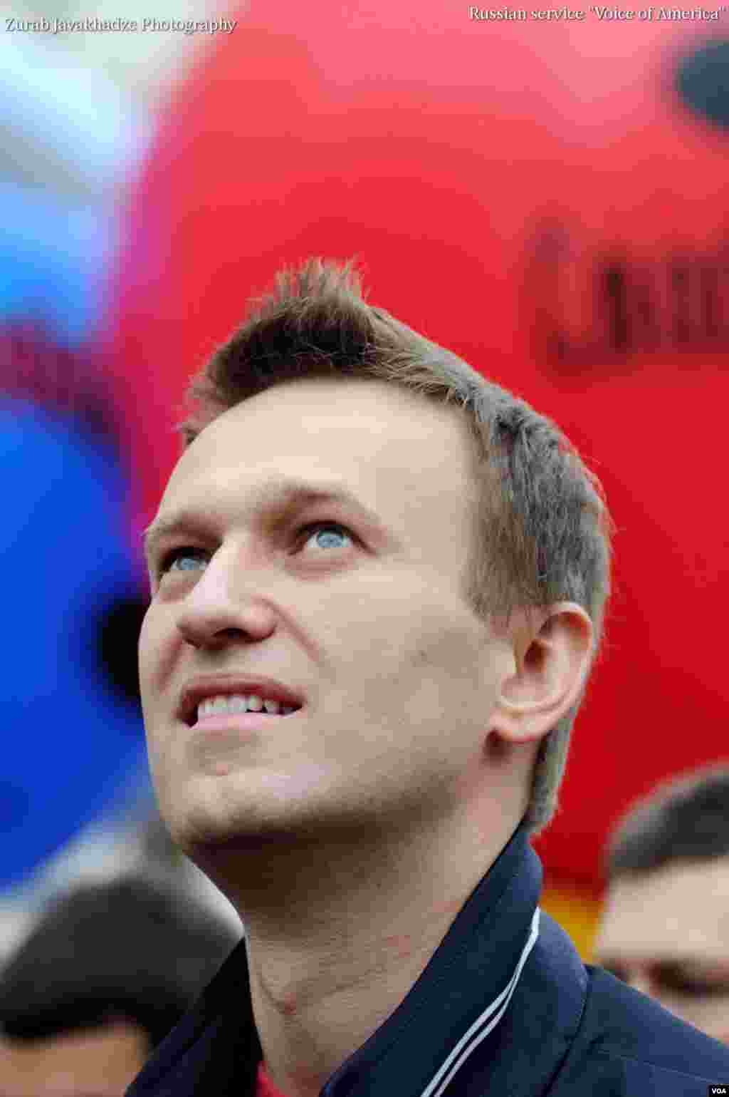 Алексей Навальный на «Марше миллионов» в Москве, 15 сентября 2012 г.