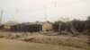 Shagunan da aka kona a rikicin garin Bwari dake kusa da Abuja