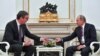 Predsednik Srbije Aleksandar Vučić na sastanku sa predsednikom Rusije Vladimirom Putinom ove godine u Moskvi, Foto: Reuters