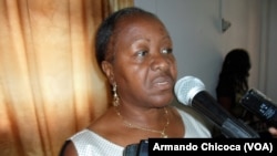 Directora de Saúde Josefa "Braço-de-ferro" Cangombe