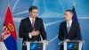 Predsednik Srbije Aleksandar Vučić i generalni sekretar NATO Jensa Stoltenberga na jednom od ranijih susreta