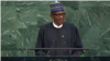 Shugaban Najeriya Muhammadu Buhari A Babban Taron Majalisar Dinkin Duniya