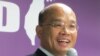  民进党主席 苏贞昌(VOA记者张永泰拍摄) 