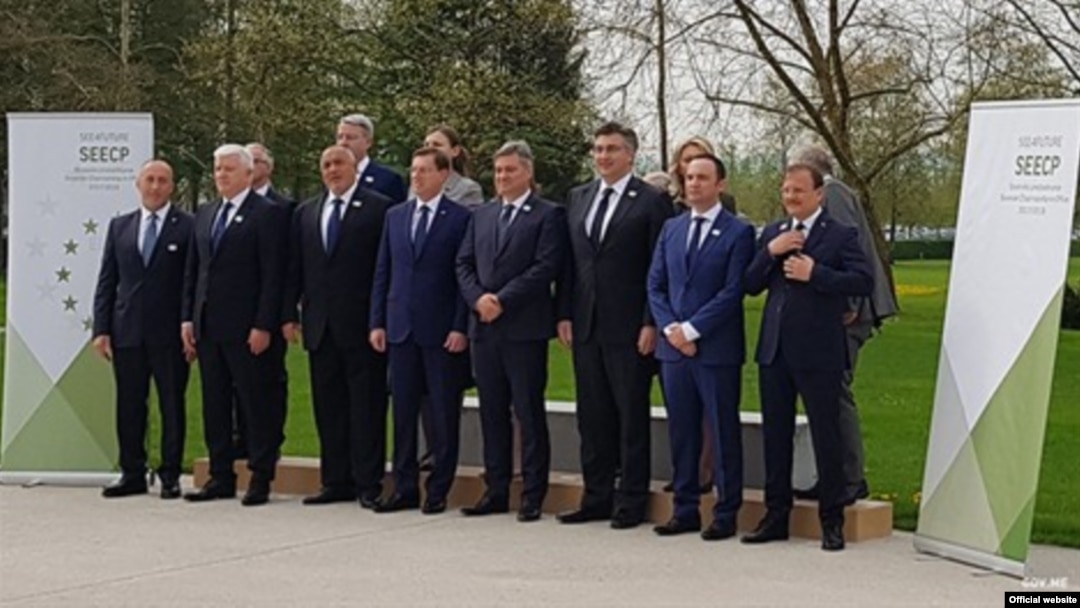 Crnogorski premijer Duško Marković na Brdu kod Kranja na Samitu SEECP (gov.me)