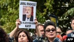 گروه های حقوق بشری خواستار مشخص شدن عاملان قتل خاشقجی هستند.