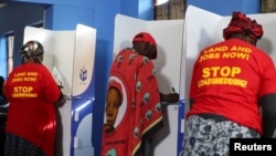 Votação na África do Sul