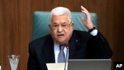 محمود عباس، رئیس تشکیلات خودگردان فلسطینی
